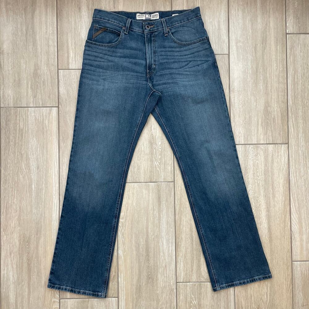 Ariat M4 Legacy Bootcut Jeans Mens 33x34 Relaxed Fit Kilroy Western Denim